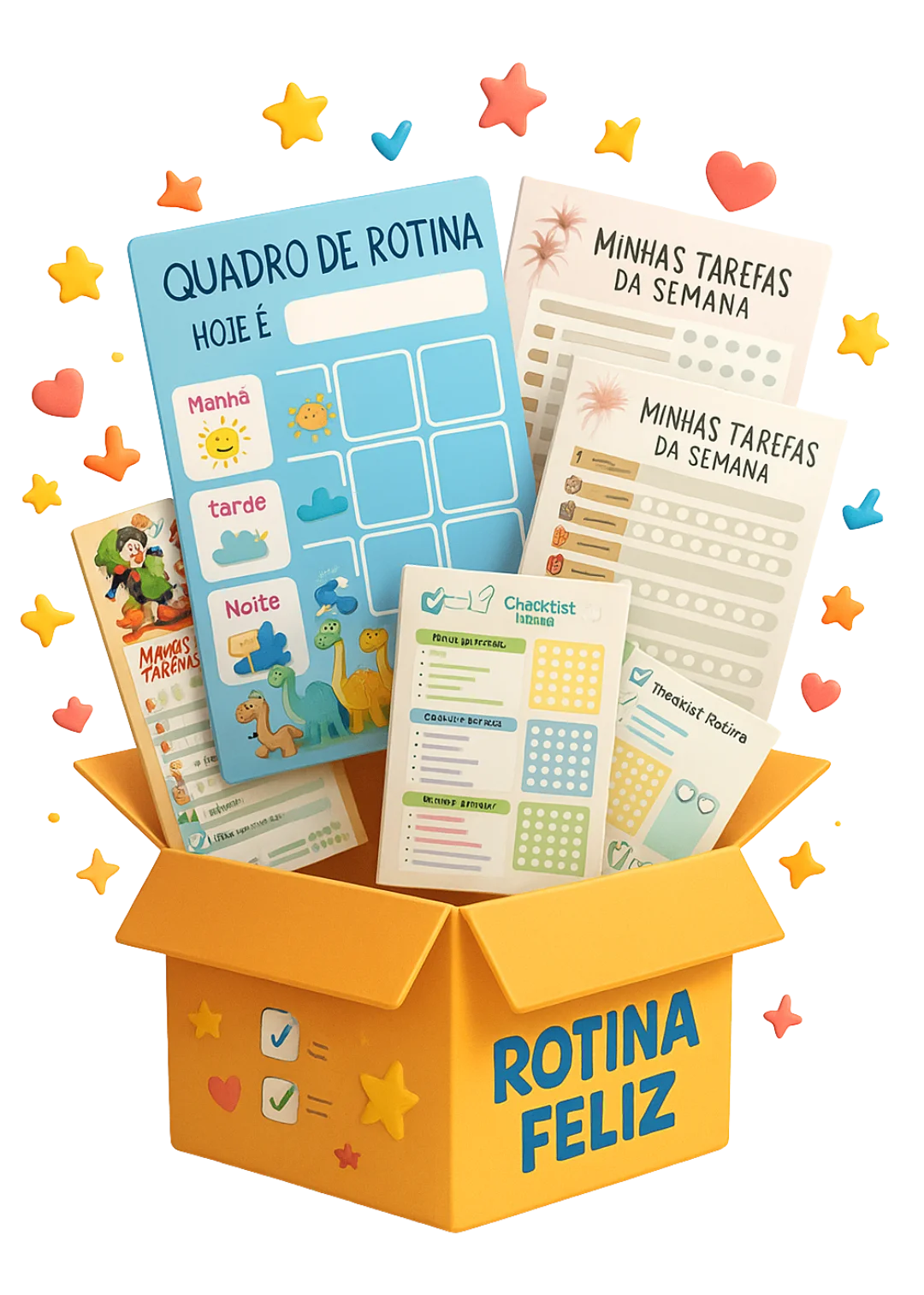 Kit Rotina Feliz